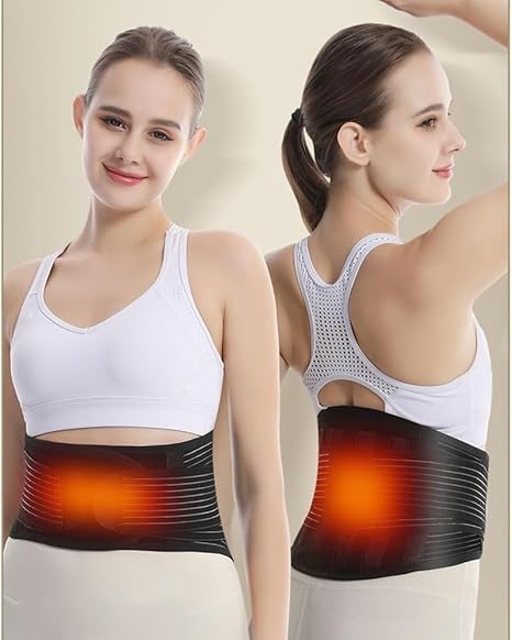 Magnetic Lumbar Support Brace Belt - Removable, Self-Heating, and Provides Relief for Back and Waist Support