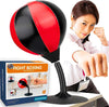 Desktop Punching Bag - Suctions to Your Desk, Heavy Duty Stress Relief Boxing Bag - Fun Gift for Party - Perfect for Kids and Adults - for Office Table and Counters